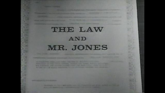 the law and mr jones